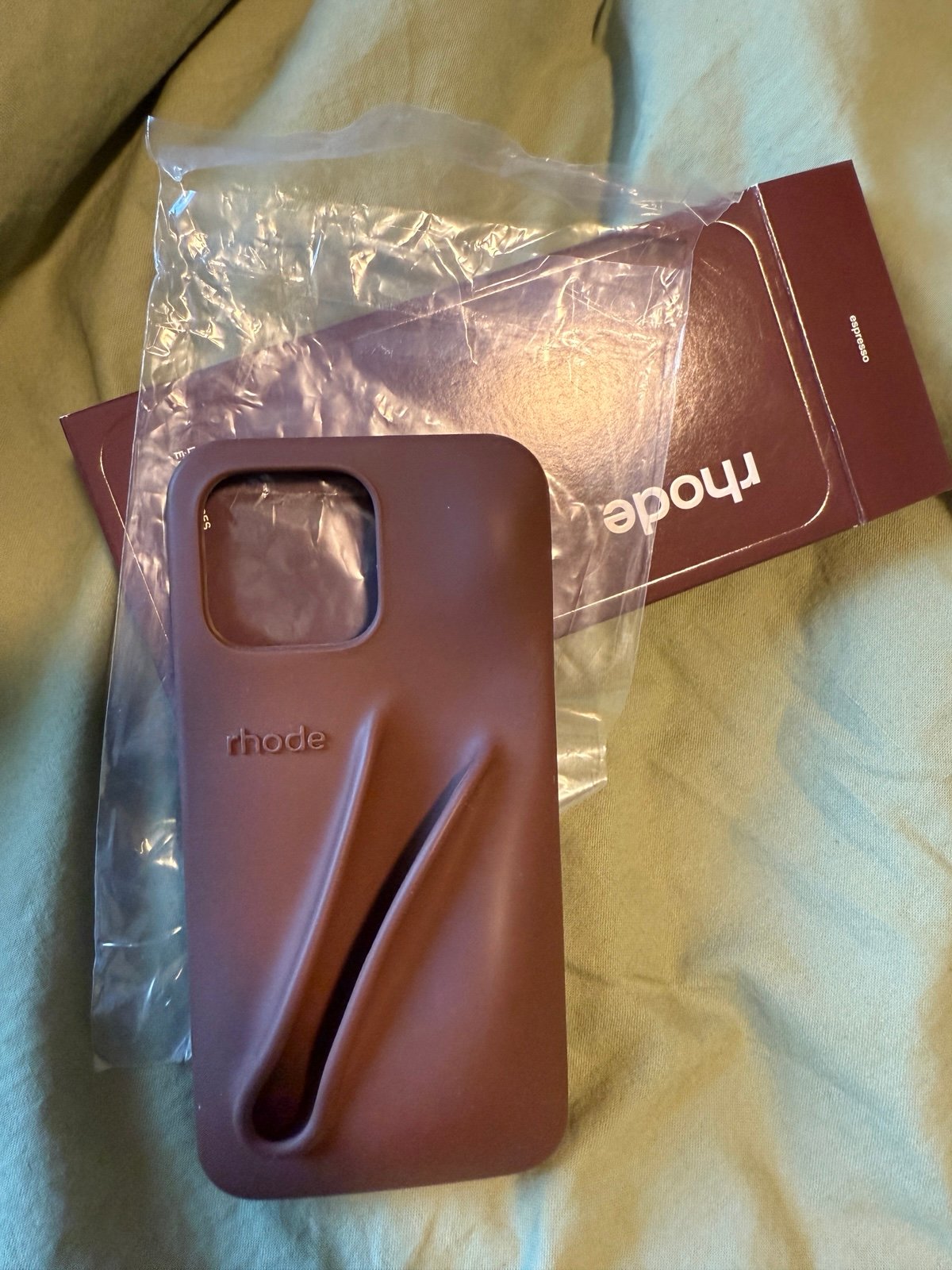 Brown Rhode iPhone 16 Pro Max case