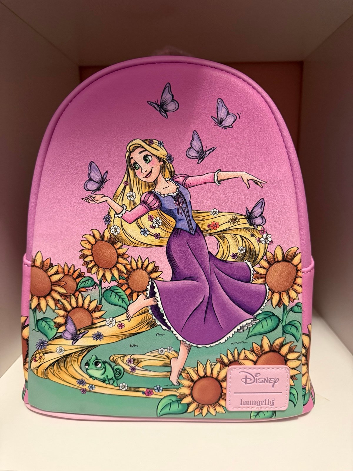 Loungefly Disney Tangled Sunflower Field Mini Backpack