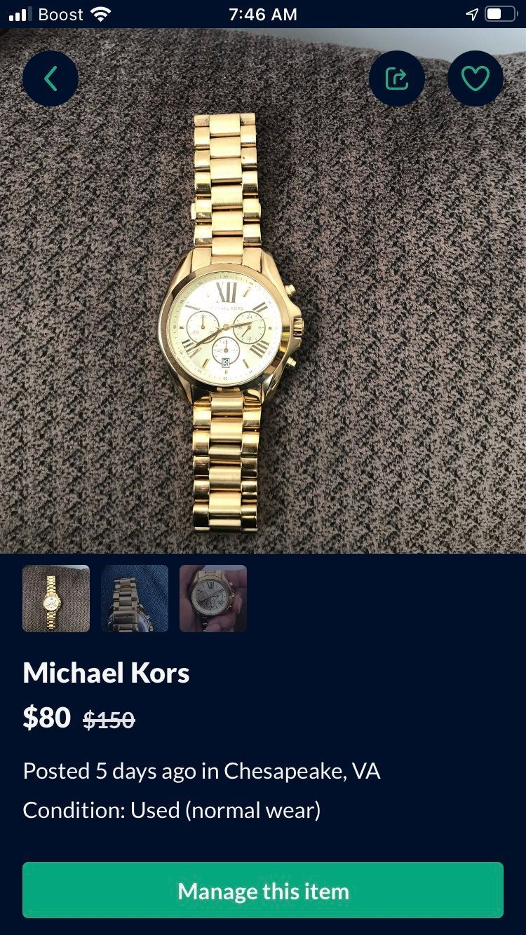 Michael Kors watch men