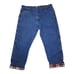 Cabelas Flannel Lined Jeans Mens size 40x30 Heavyweight Blue Denim Winter