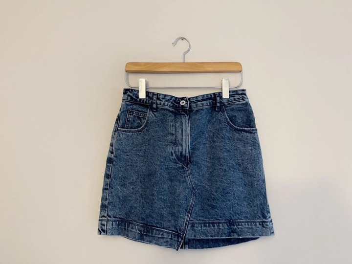 brand denim skirt casual fall festival