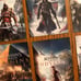 Assassins Creed FRIDGE MAGNETS rogue like gaming gamer decor