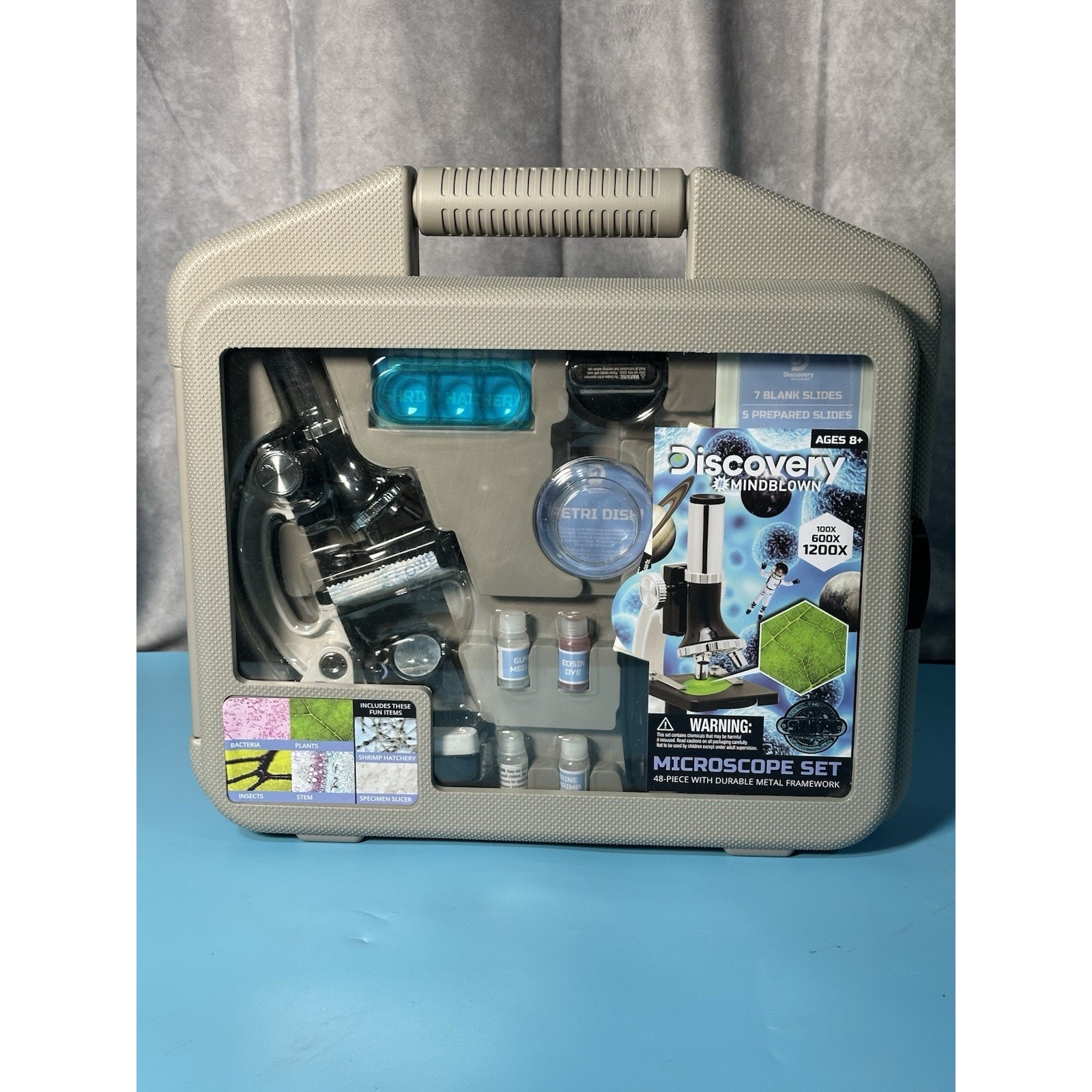 Discovery Microscope 48 Piece Set New Unused