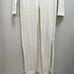 Theory Merino Wool Linen Knit Longline Cardigan Duster Cream Ivory Size XS