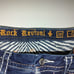 ROCK REVIVAL Avery Woman's Low Rise Embroidered Rhinestones Capri Jeans Size 29