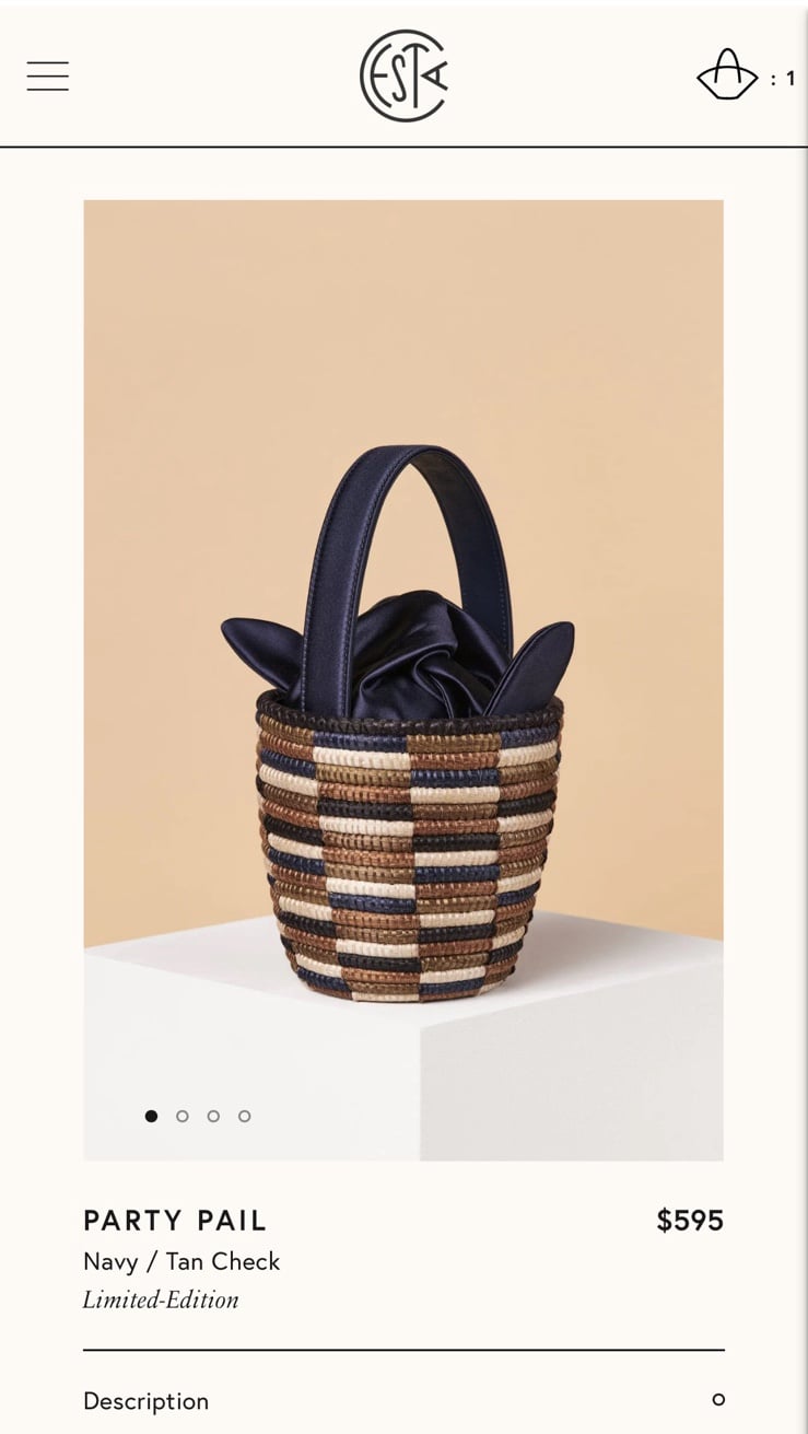 Cesta Collection partypail bag