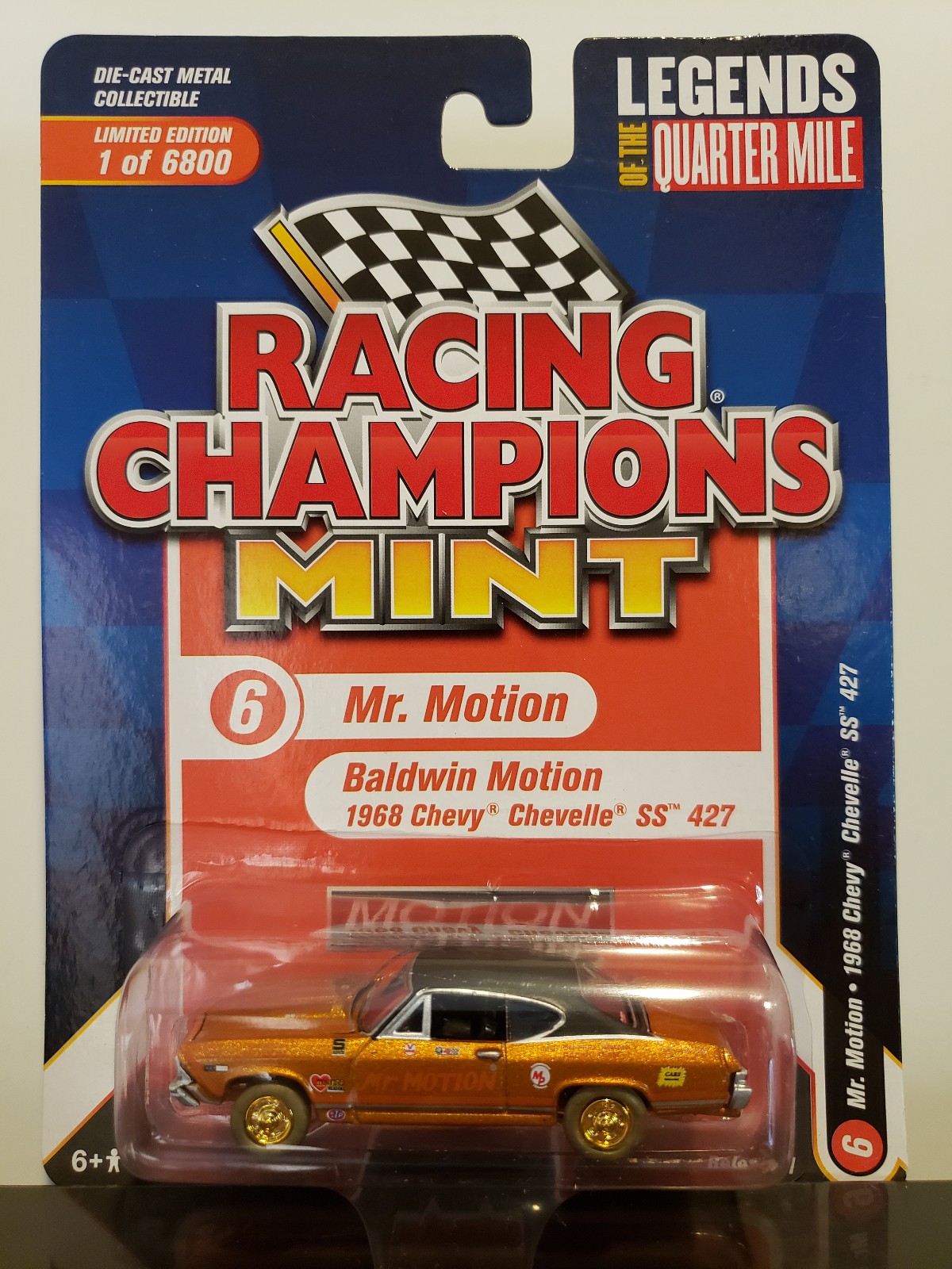 Racing Champions GOLD STRIKE CHASE 1968 Chevelle SS 427 Racing Champions GOLD STRIKE CHASE 1968 Chevelle SS 427