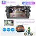 Double din stereo for 2007-2011 toyota Carolla
