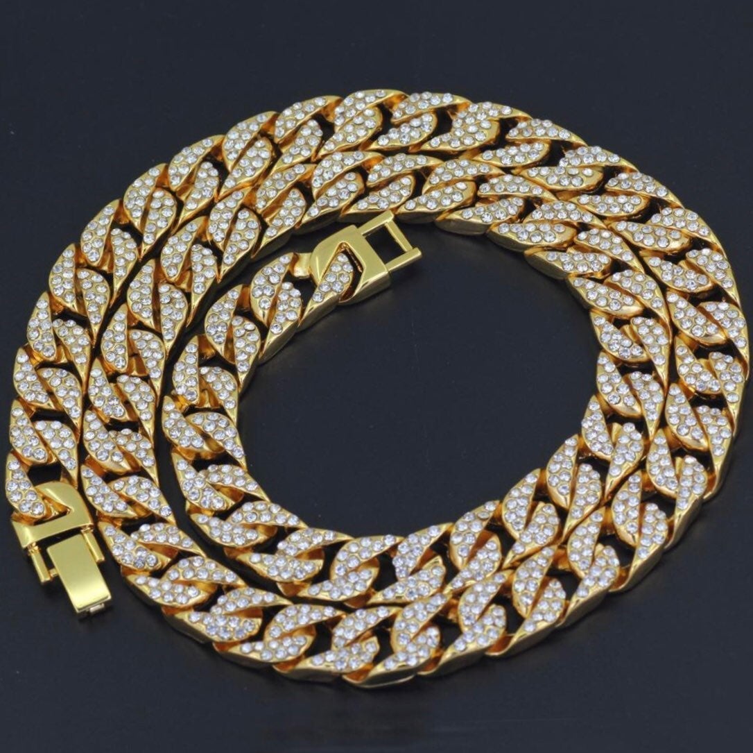 Brand New 18k Gold Cuban Link Chain