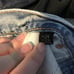 Abercrombie and Fitch signature collection button fly distressed mom jeans light