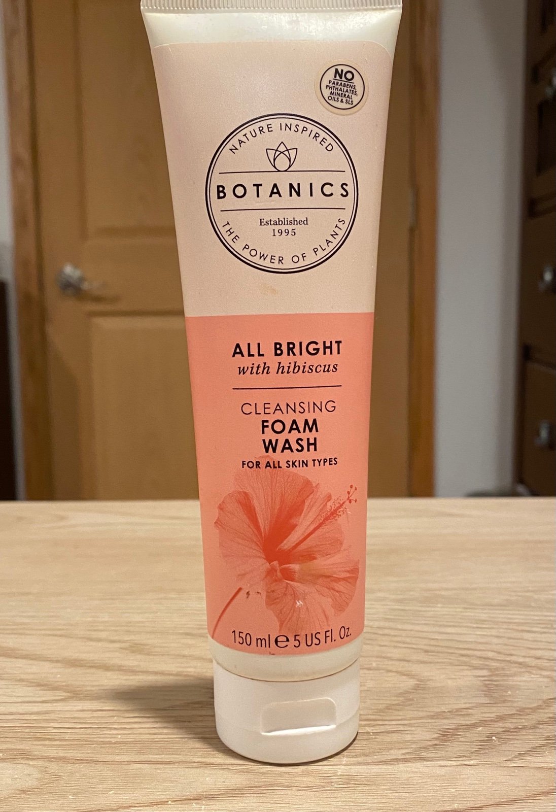 Botanics All Bright Foaming Face Wash For All Skin Types 5Oz