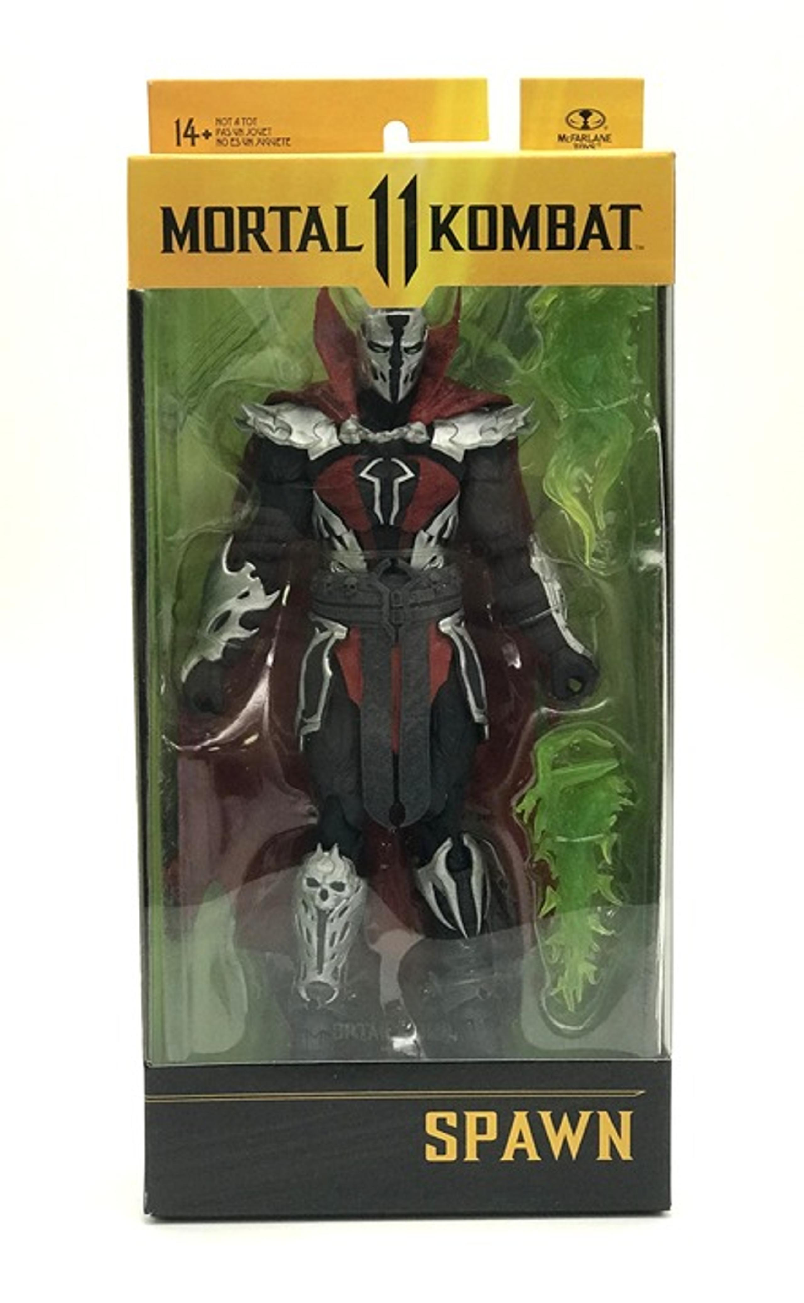 McFarlane Toys 2021 Mortal Kombat 11 Spawn (Malefik Skin) 7 inch action figure!