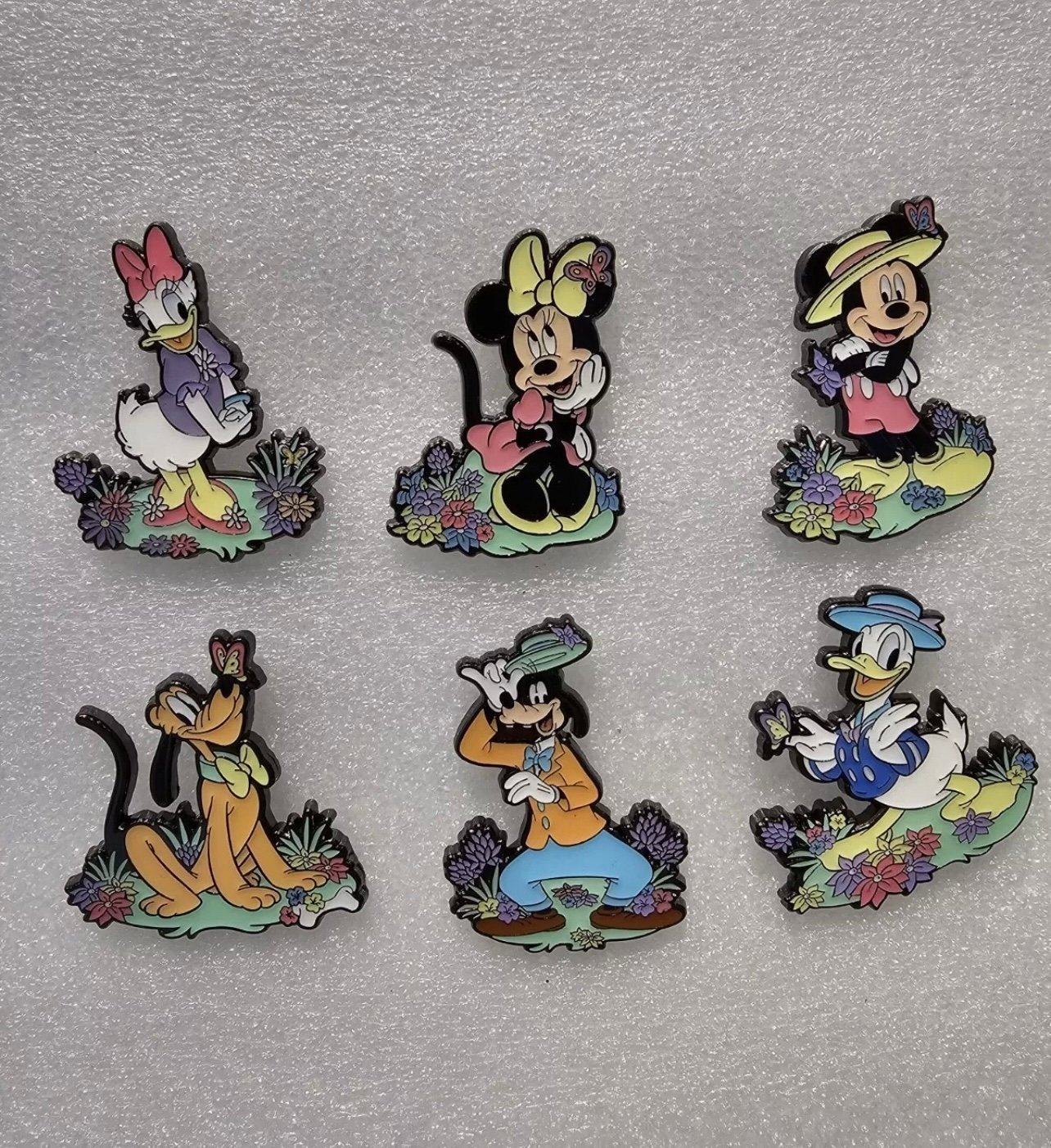 Disney Loungefly Mickey & Friends Picnic Pins Set