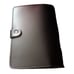 NWOT Filofax Smooth Black Ring The Original Personal Leather Organizer