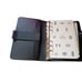NWOT Filofax Smooth Black Ring The Original Personal Leather Organizer