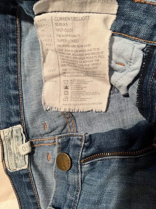 Current Elliott boyfriend jeans