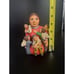 Peru Terra Cotta Ceramic Pottery Storyteller Figurine Woman with Children 5.5