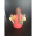 Peru Terra Cotta Ceramic Pottery Storyteller Figurine Woman with Children 5.5