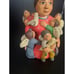Peru Terra Cotta Ceramic Pottery Storyteller Figurine Woman with Children 5.5