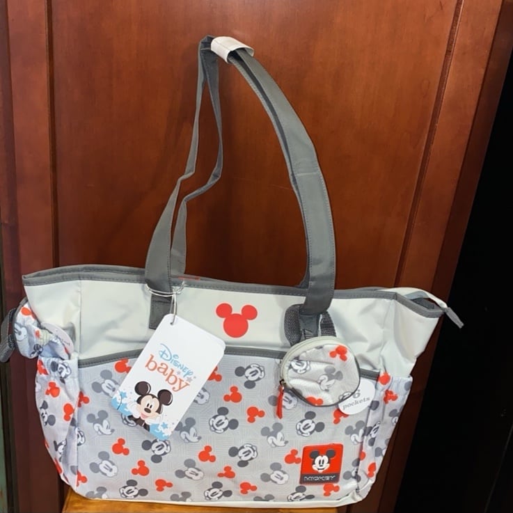 Disney Baby Mickey Diaper Bag - Cool Colors and Features!