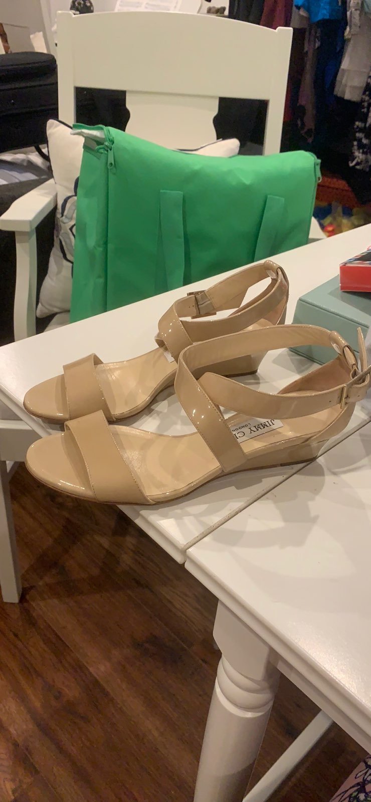 Jimmy Choo Nude Sandals