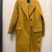 Madewell Haydon Coat in Insuluxe Fabric Toffee Brown Size S