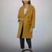 Madewell Haydon Coat in Insuluxe Fabric Toffee Brown Size S
