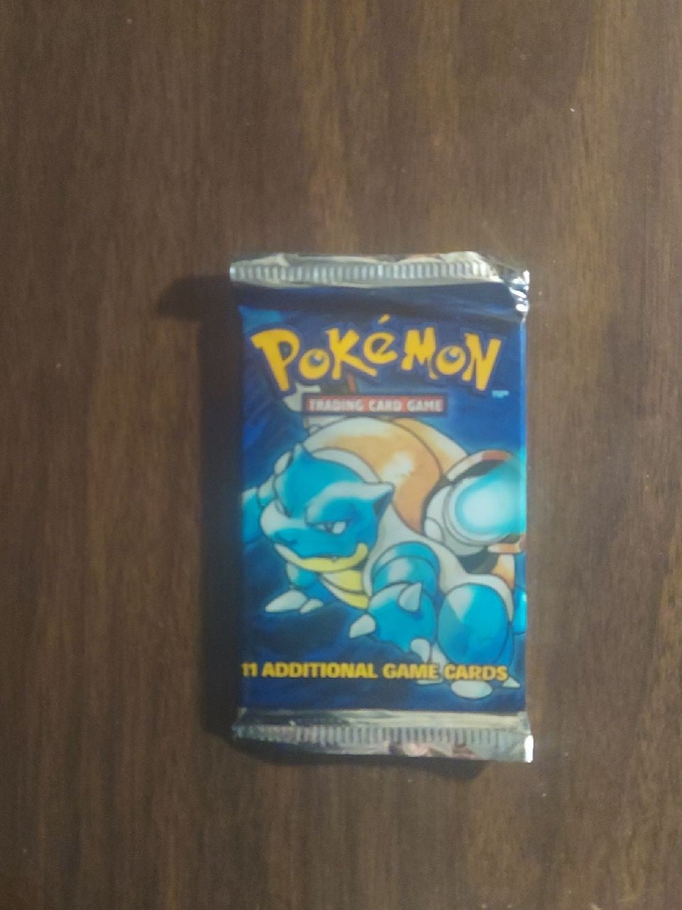 Blastoise booster pack 1999