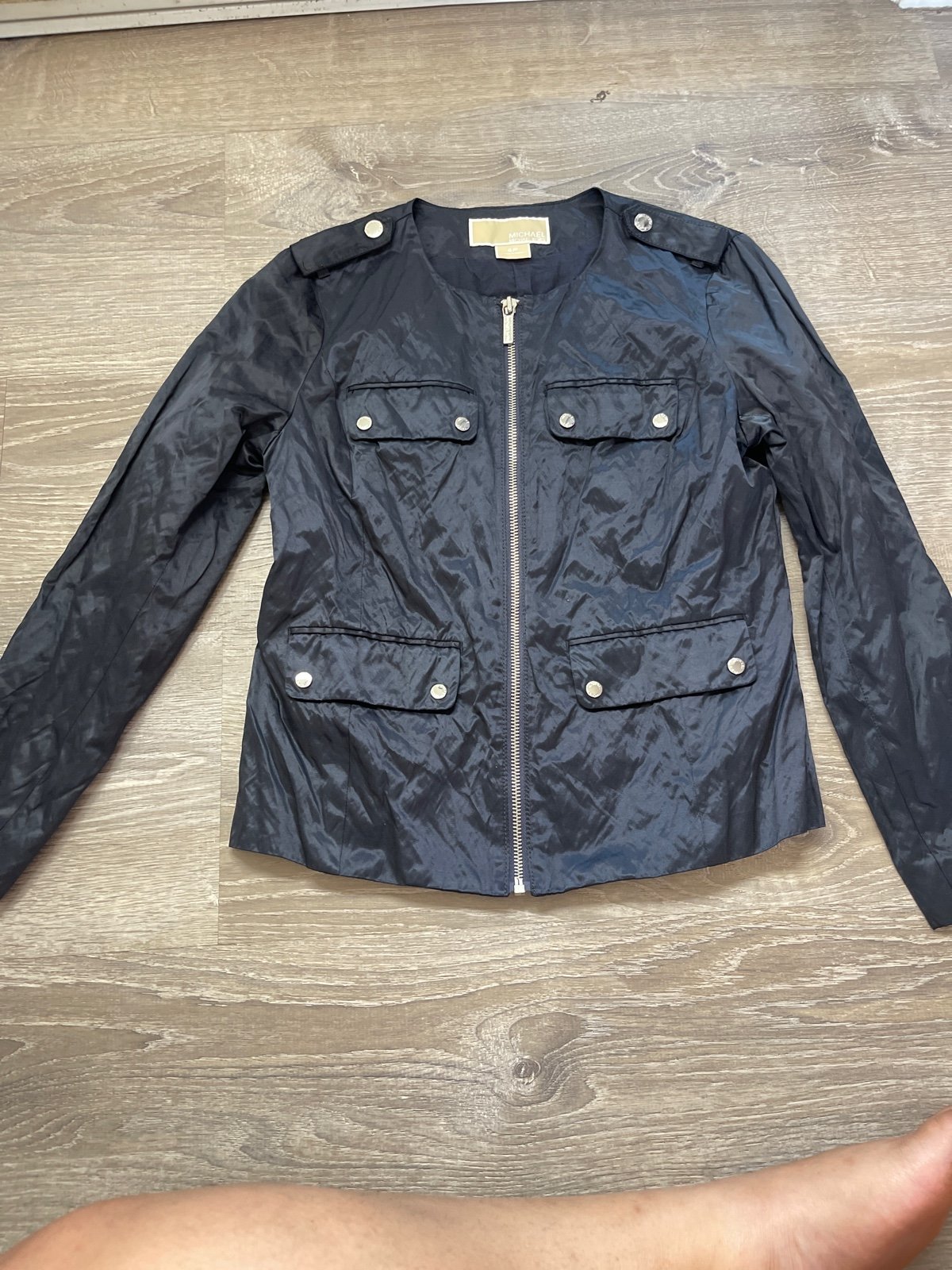 Michael Kors Black Jacket Size 4P