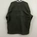 Green vintage 90s vneck fleece sweater
