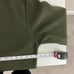 Green vintage 90s vneck fleece sweater