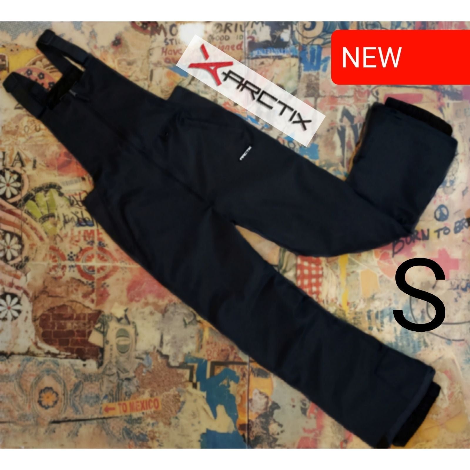 100 New 5K Mens Insulated Snowboard Bib / Ski Bib!! S TALL