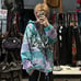 Penguin Bleach Design Zip-Up Bomber Jacket - Super Cool
