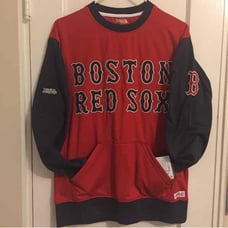 Stitches Genuine Boston Red Sox Pullover