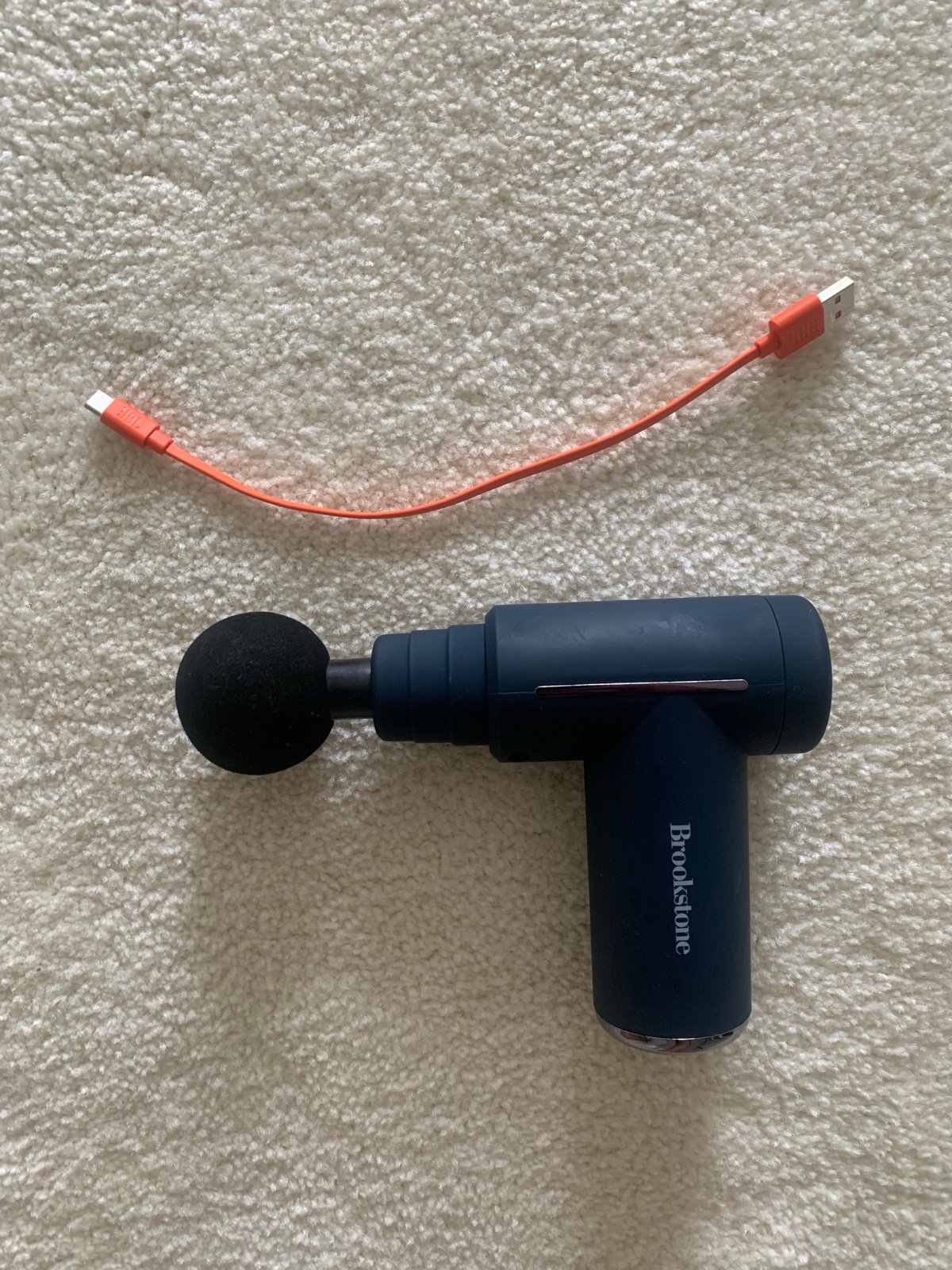brookstone cordless massage gun