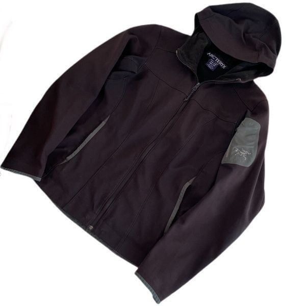 Arcteryx Black Hoody Size Meduim Jacket Softshell Vintage Rare
