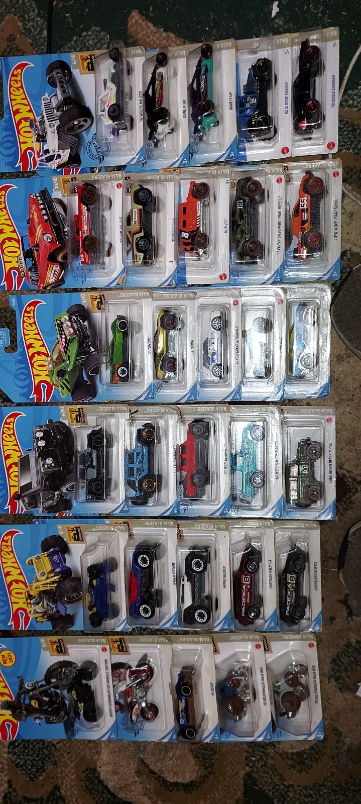 Hot Wheels Baja blazers Bundle