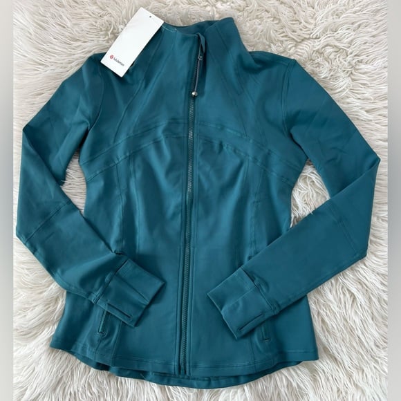 Lululemon Dark Green Color Define Jacket Size 10