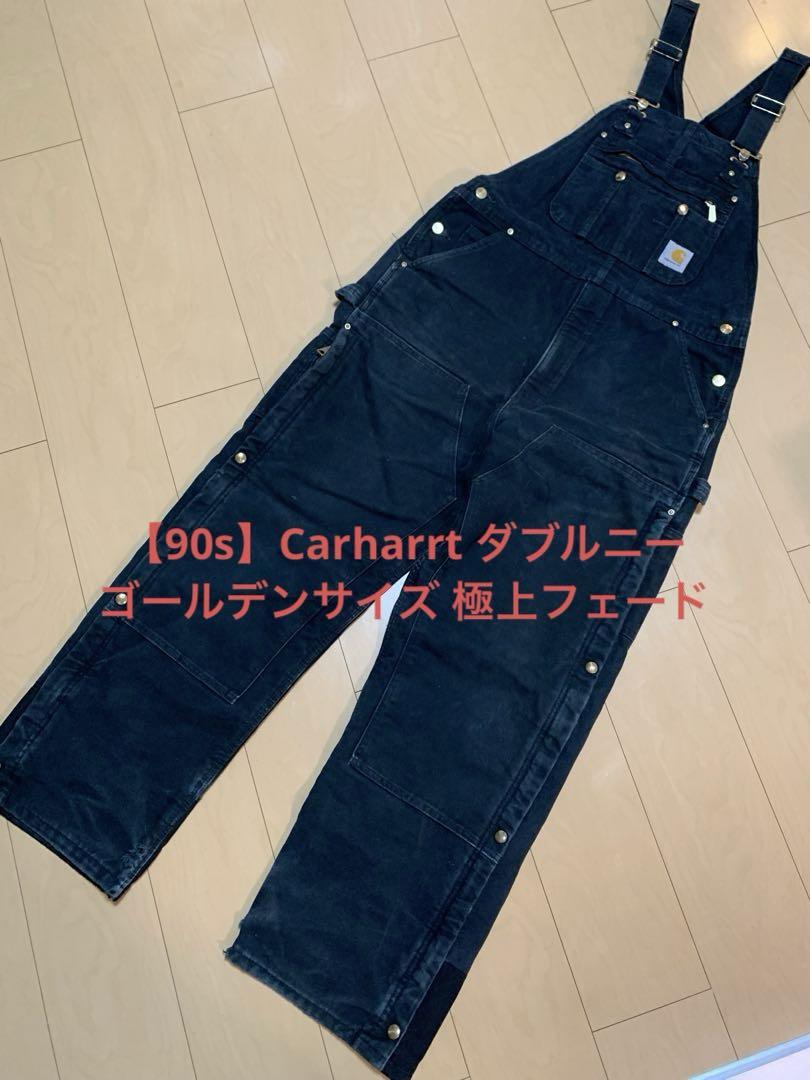 【90s】Carhartt Double Knee Duck 38×32 Made in Mexico
