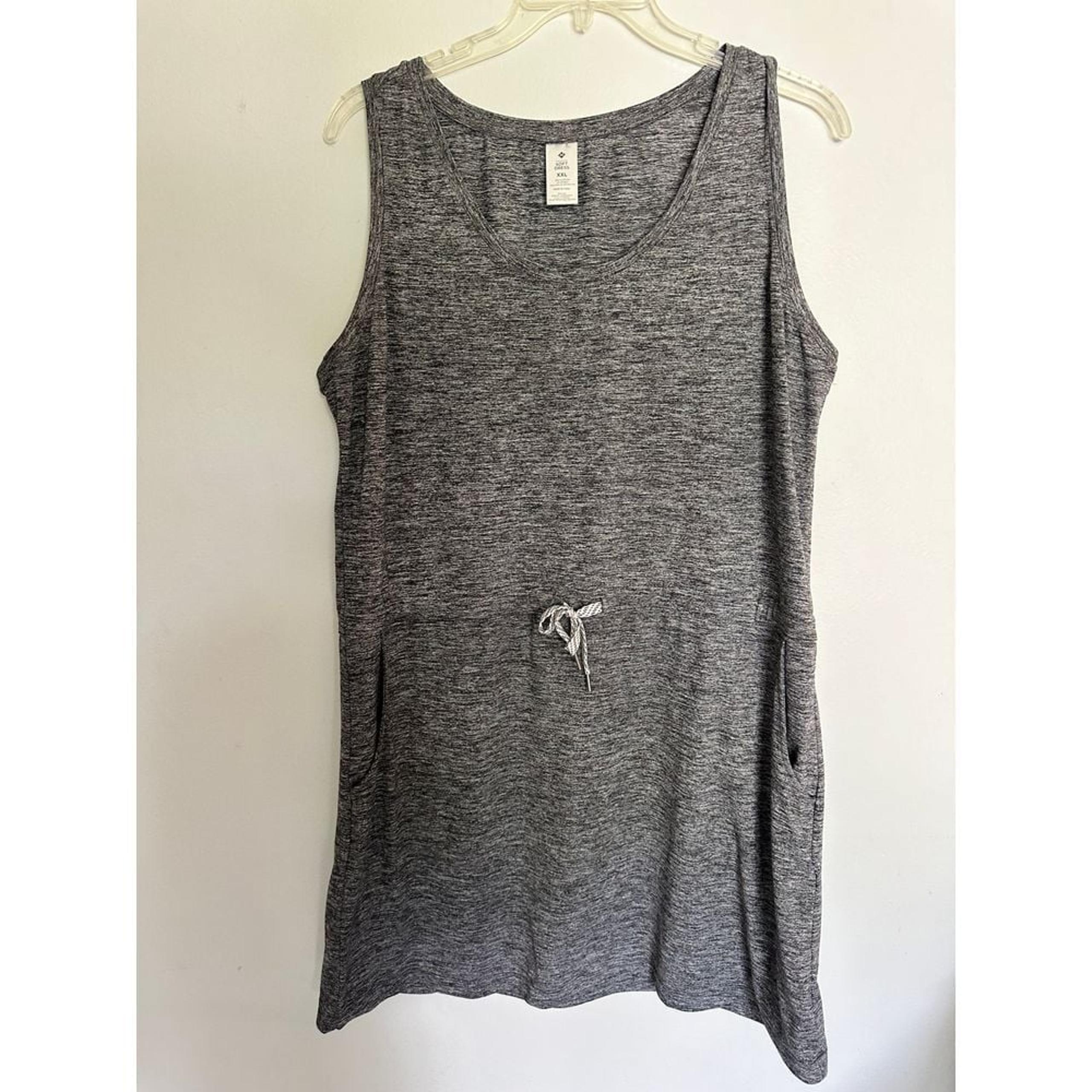 Members Mark Super Soft Sports Athletic Dress Size XXL Gray