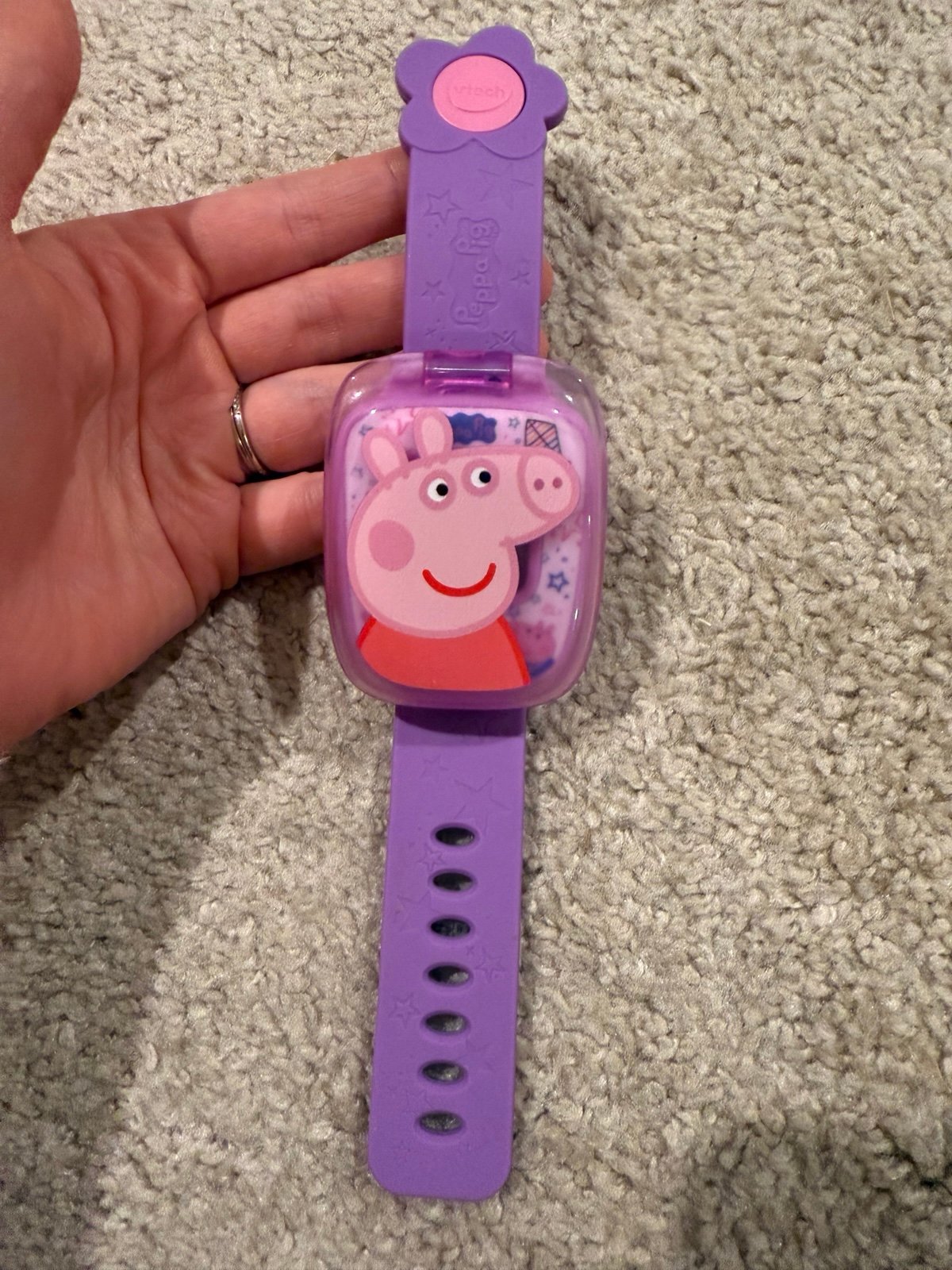NWOT peppa pig watch never worn!