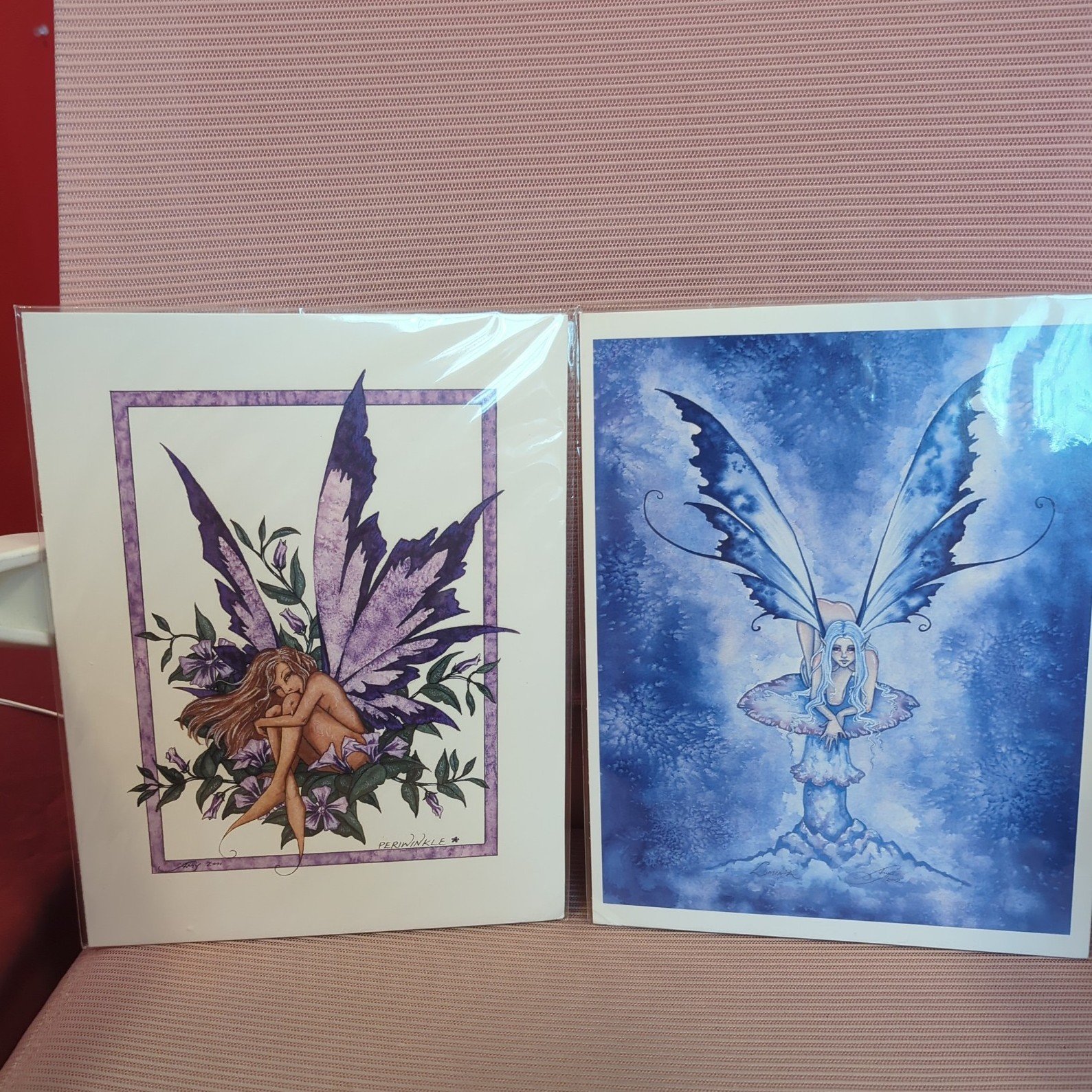Amy Brown Prints - Lumina & Periwinkle