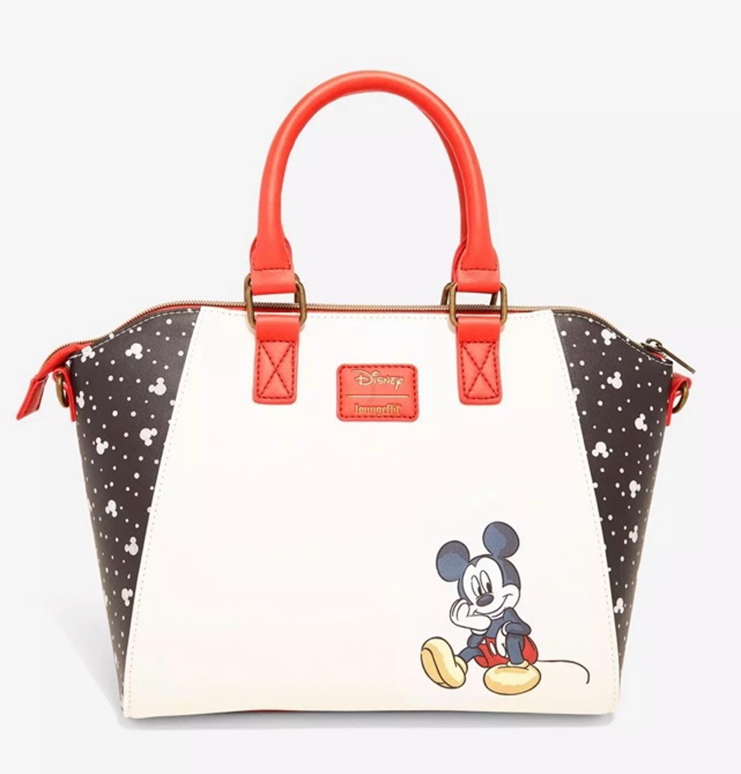 Loungefly Disney Shy Mickey Mouse Satchel Bag
