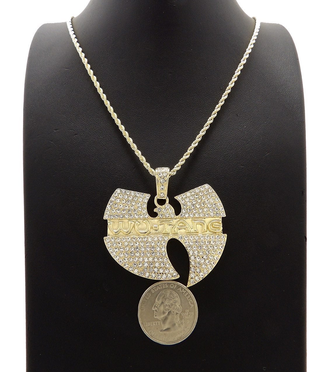 ICED WU-TANG PENDANT &20 ROPE CHAIN