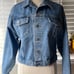 Just Blue Denim Jacket Size L In Excellent Pre-owned condition. Gently used. Wo