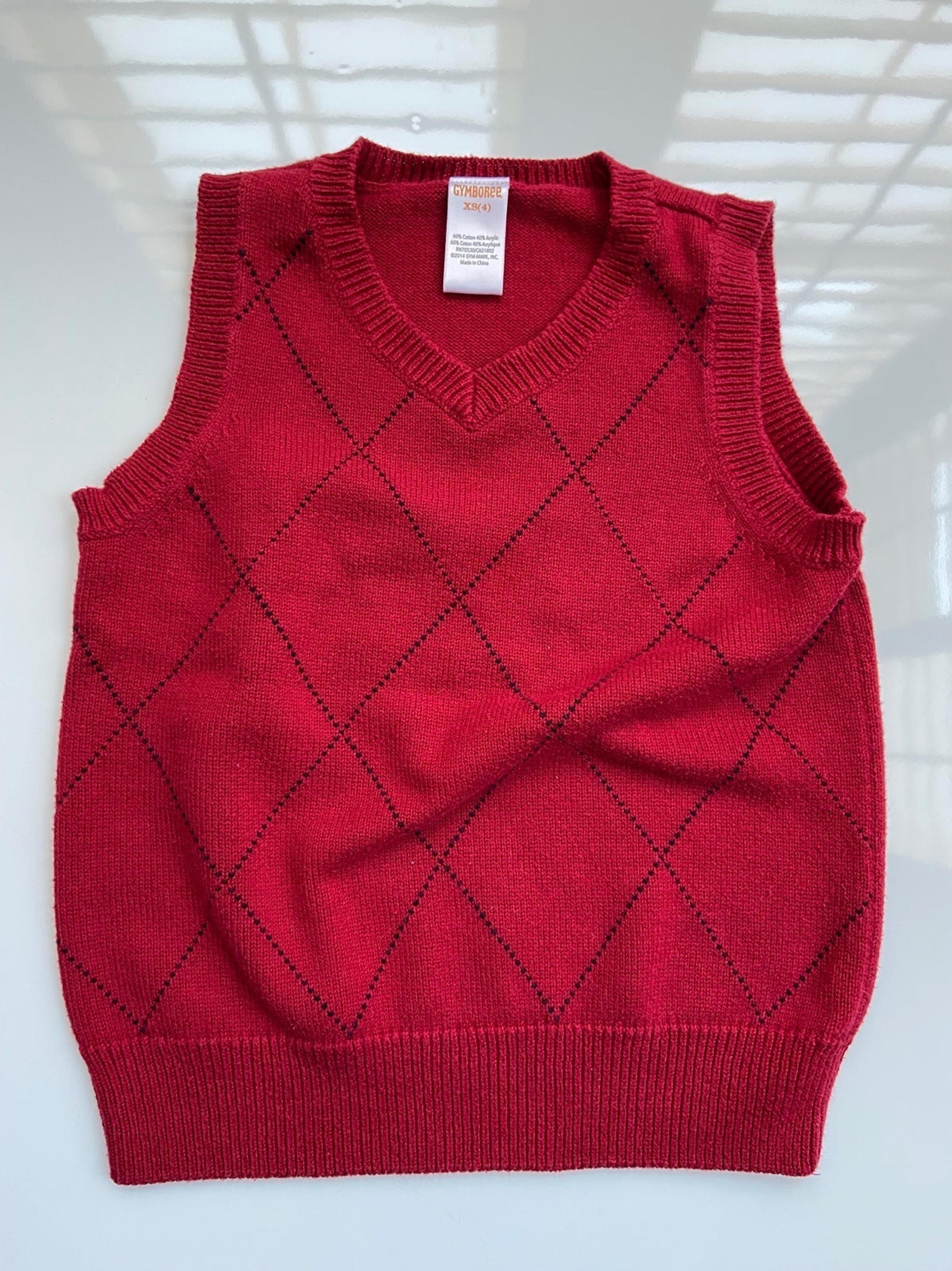 Gymboree boys / girls holiday vest 4T