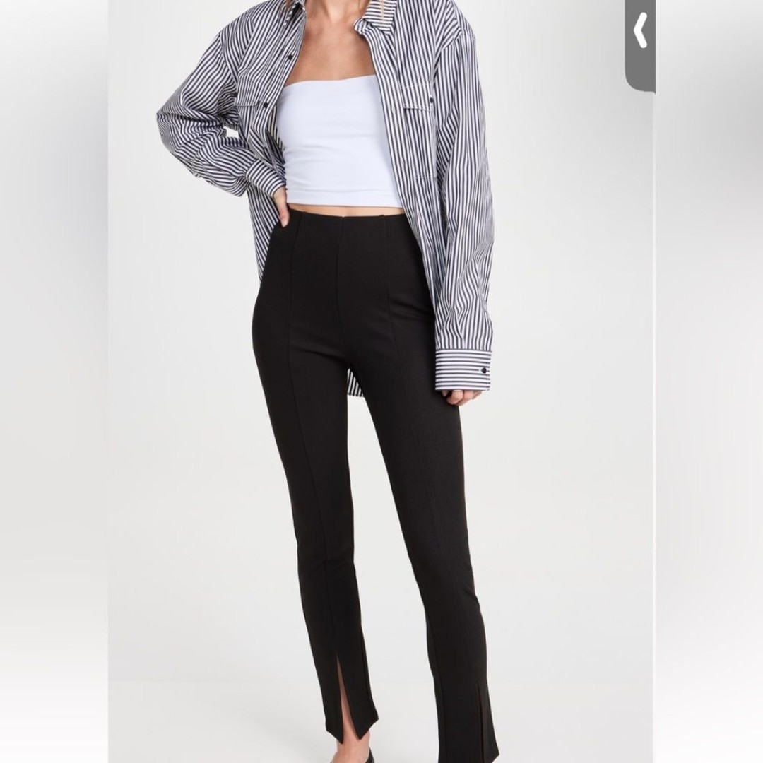 English Factory Front Slit Pants XS