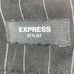 EXPRESS NEW High Waisted Pinstripe Straight Ankle Pant 8R Business Casual Style