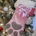 Juicy couture pink pet stocking sequin christmas pinkmas