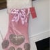 Juicy couture pink pet stocking sequin christmas pinkmas